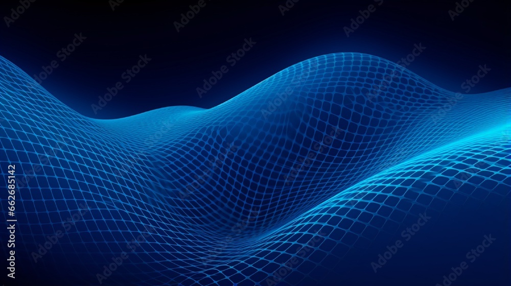 abstract background with waves generated by AI tool