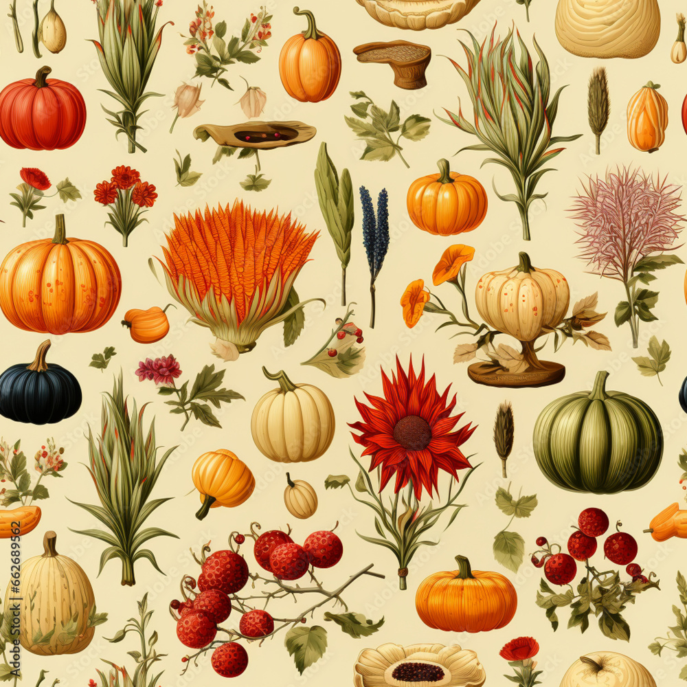 seamless background with vegetables seamless background with vegetables