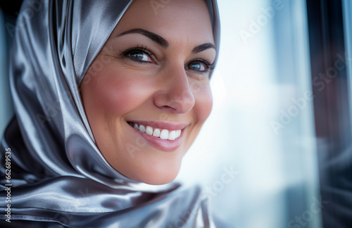 Une femme d'affaires manager portant des vêtements formels dans son bureau professionnel.
