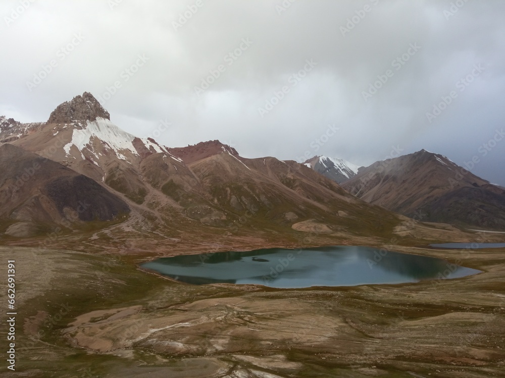 lake in the mountains