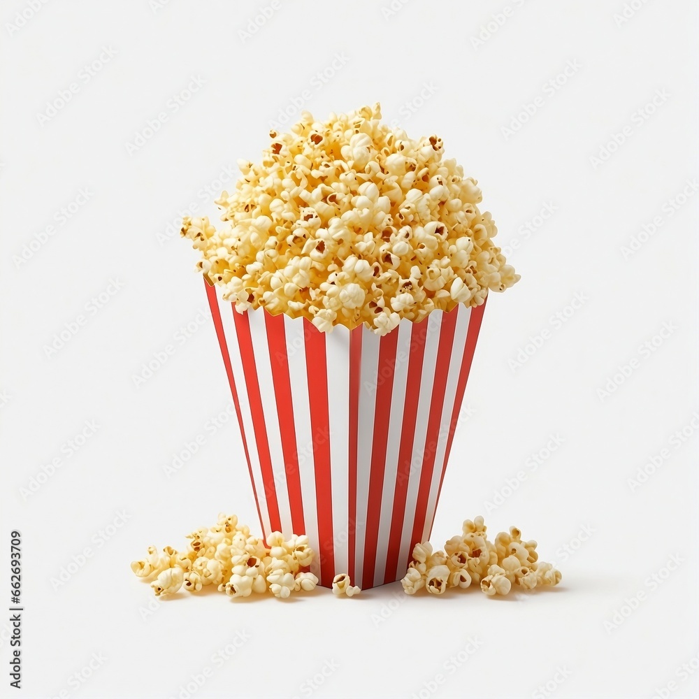 bucket of popcorn