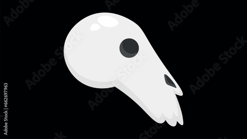 Creepy Skeleton Graphic (vector, logo, illustration)