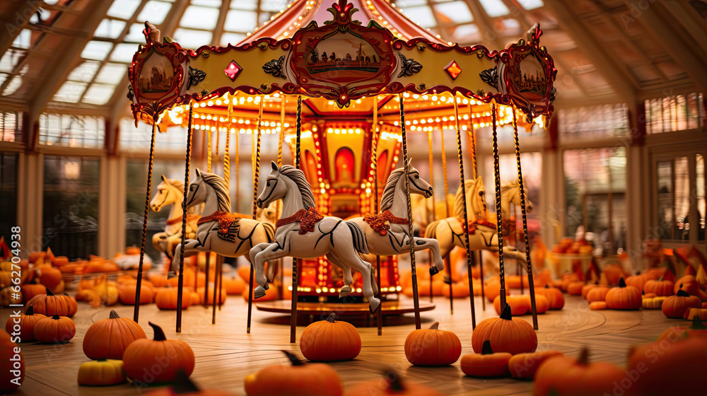 Candy Corn Carousel Celebration