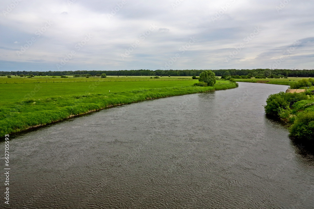 River Aller in Lower Saxony