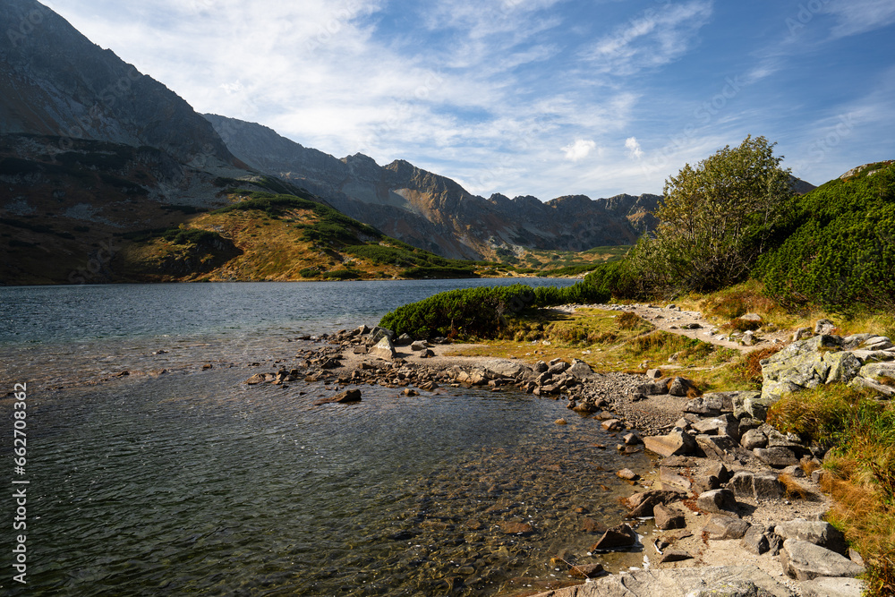 Obraz premium mountain river in the mountains