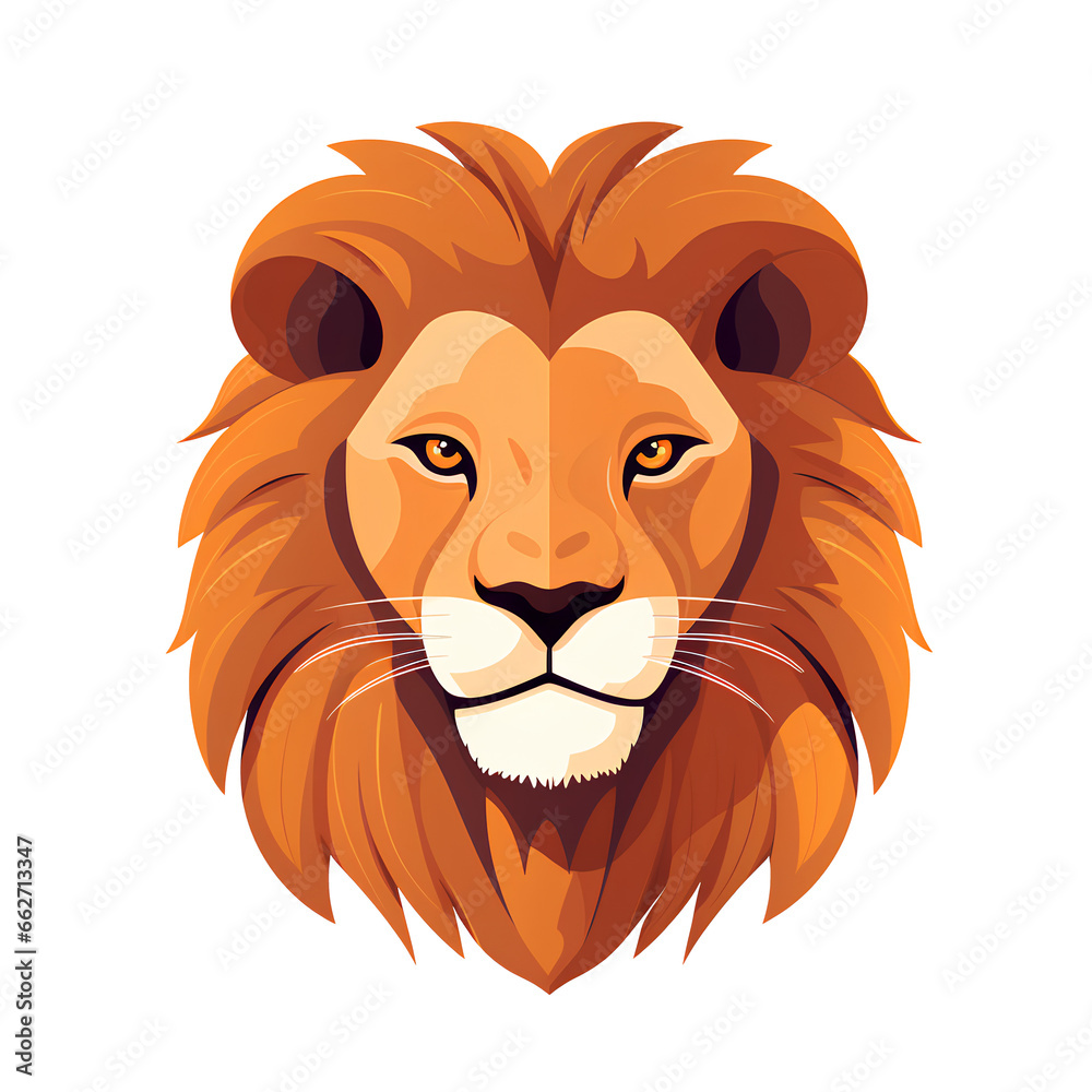 Lion head, on a transparent background
Lion head, on a transparent background