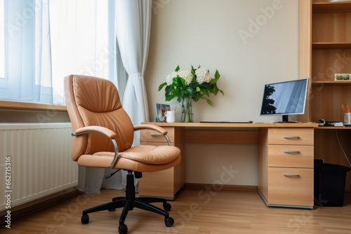 comfortable chair and functional desk in the same room © Alfazet Chronicles
