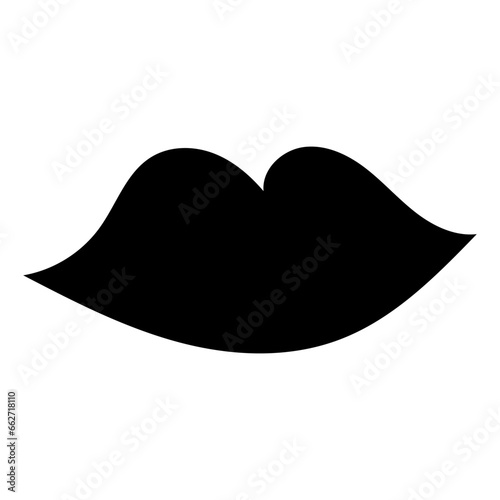 lips kiss black doll girl love valentine
