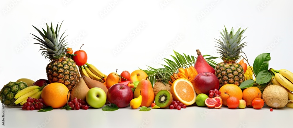 exotic produce With copyspace for text exotic produce With copyspace for text