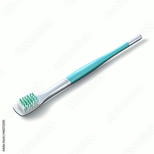 Toothbrush Isolated on White Background.
