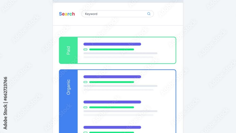 SEO SEM PPC Search engine optimization, Pay per click, Search engine marketing, browser ui search engine example
