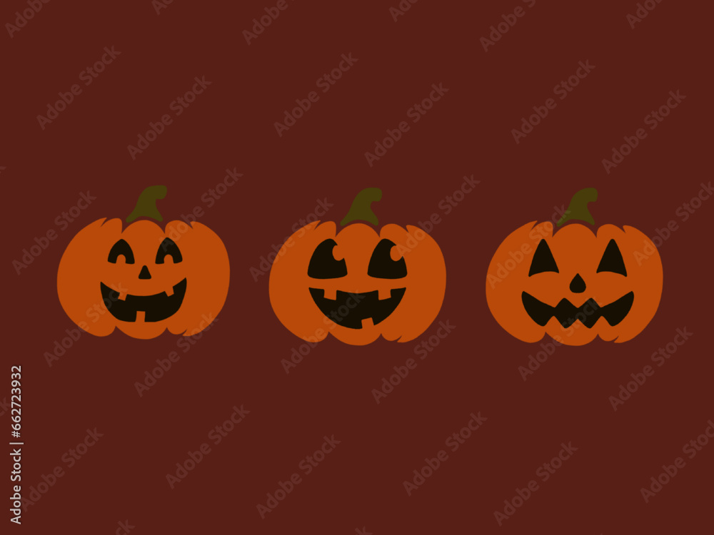 Happy Pumpkins_Halloween Pumpkins_Design_Three Pumpkins Happy Pumpkins_Halloween Pumpkins_Design_Three Pumpkins