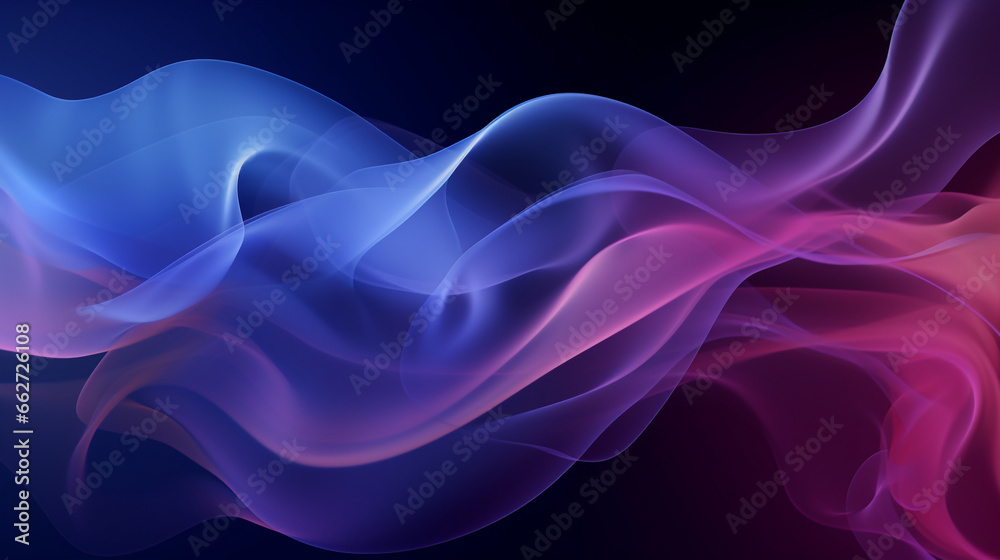 Fototapeta premium 抽象的でカラフルなスモークのエフェクト素材