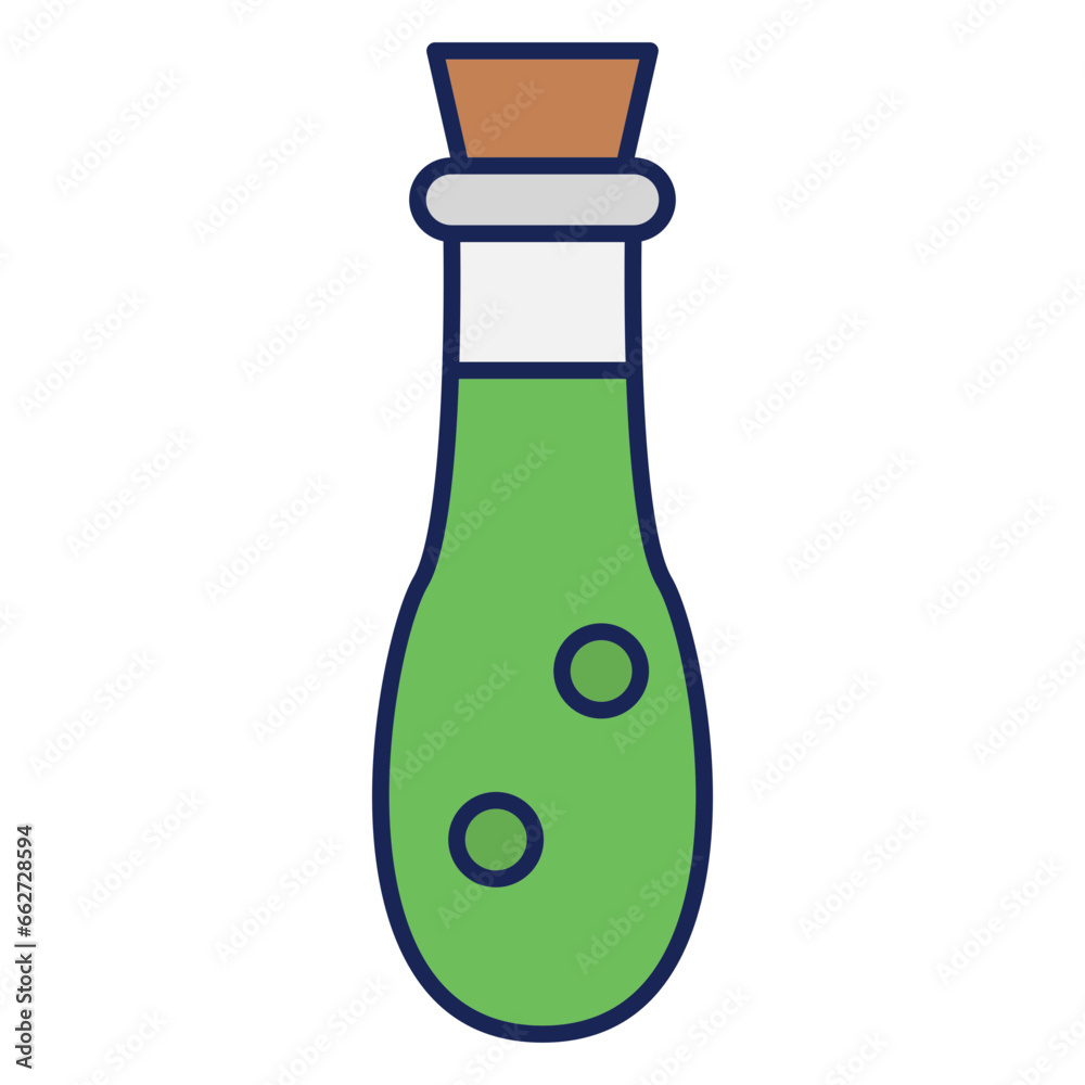Chemistry Line Color Icon Chemistry Line Color Icon
