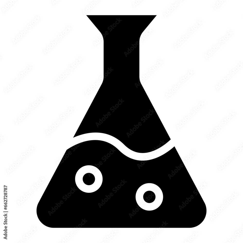 Chemistry Glyph Icon