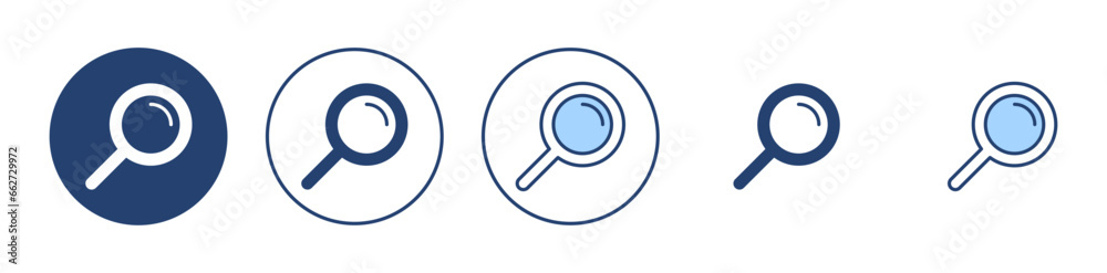 Search icon vector. search magnifying glass sign and symbol Search icon vector. search magnifying glass sign and symbol