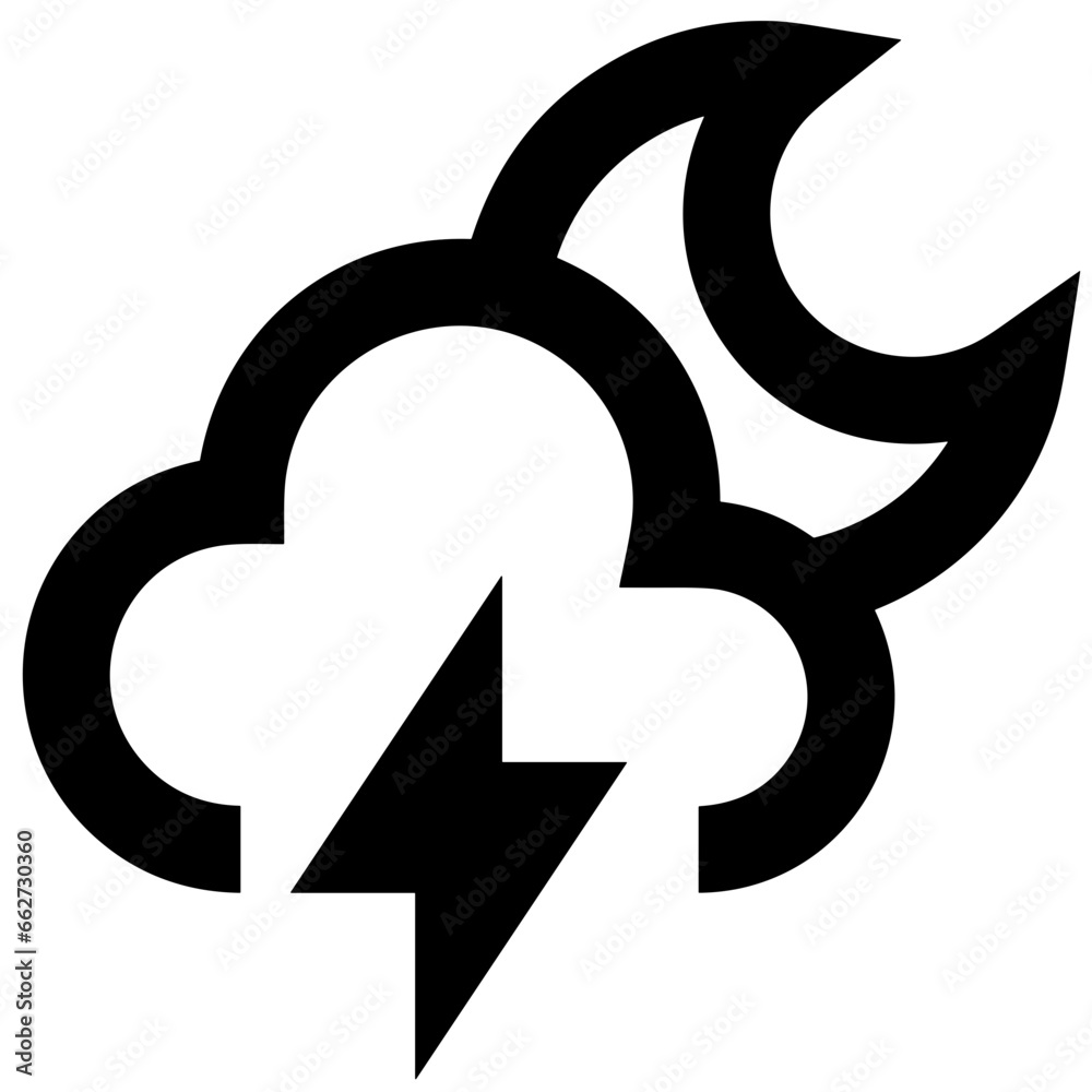 Cloud storage icon symbol vector image. Illustration of the database server hosting cloud system digital design image