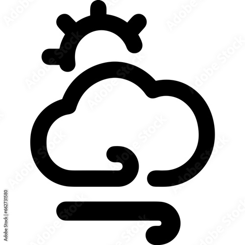 Cloud storage icon symbol vector image. Illustration of the database server hosting cloud system digital design image