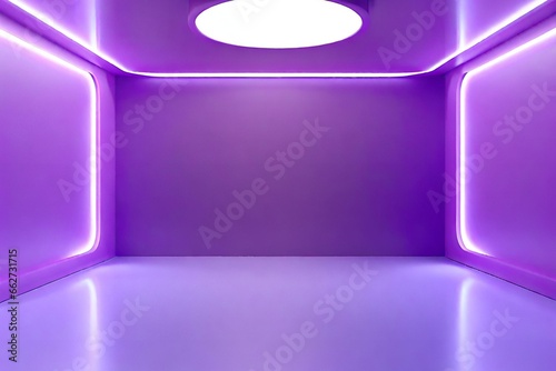 Purple Room Background high quality 3d render