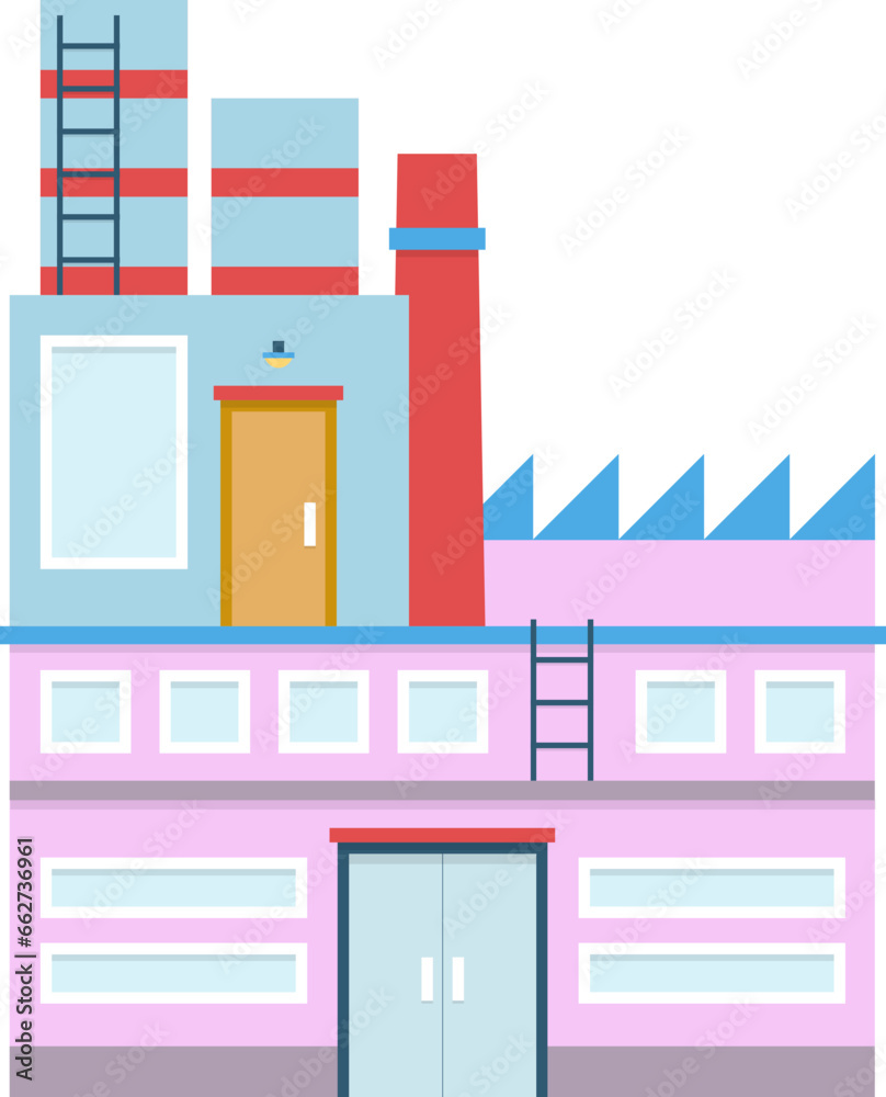 Factory illustration Factory illustration
