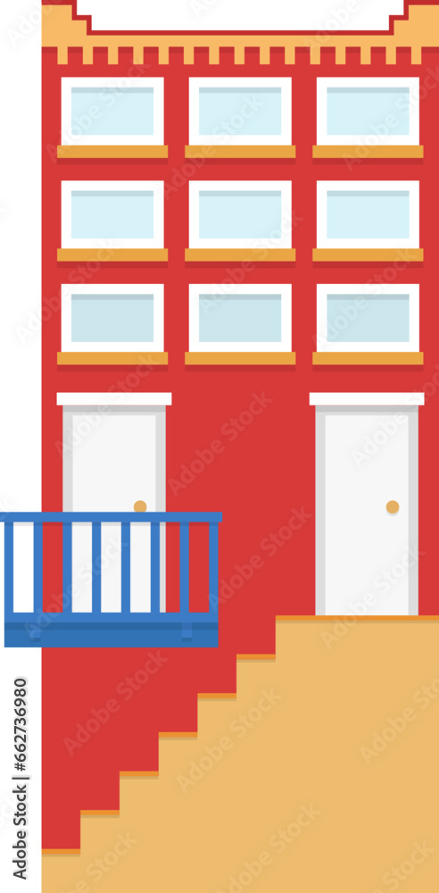 Naklejka premium Apartment illustration