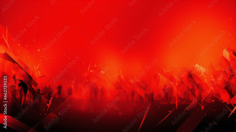 Red Party Background.