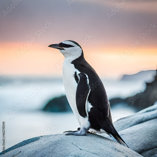 penguin on the beach