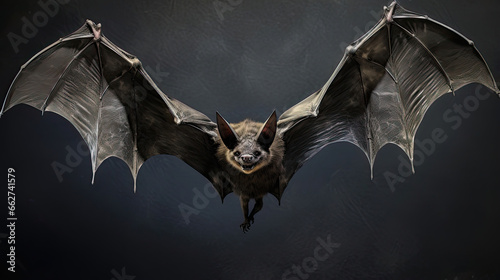 Realistic Bat Wings Spread