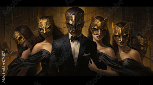 Mysterious Masked Masquerade