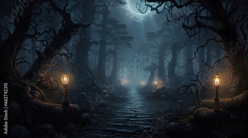 Haunted Forest Path