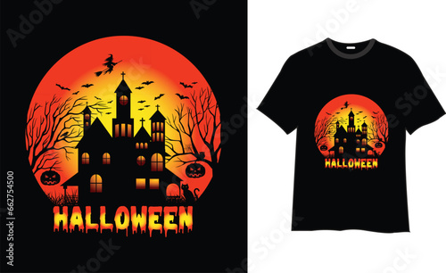 Halloween t shirt design
