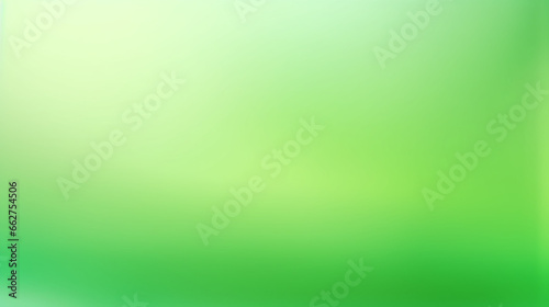 Close up of a luminous blurry green wallpaper gradient background
