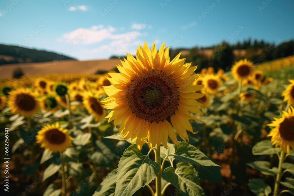 field of sunflowers field of sunflowers