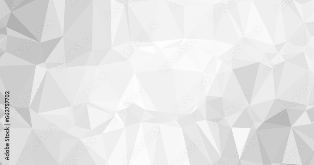 abstract elegant white and grey background with triangles shape