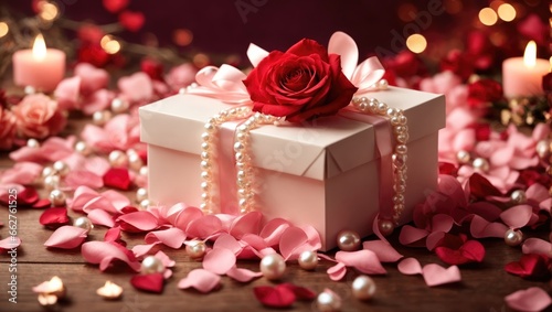 "Heartfelt Celebrations: Roses, Pearls, and Surprises" © MDRifatHossain