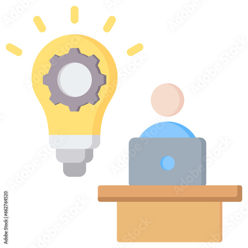 Solution Architecture Flat Icon