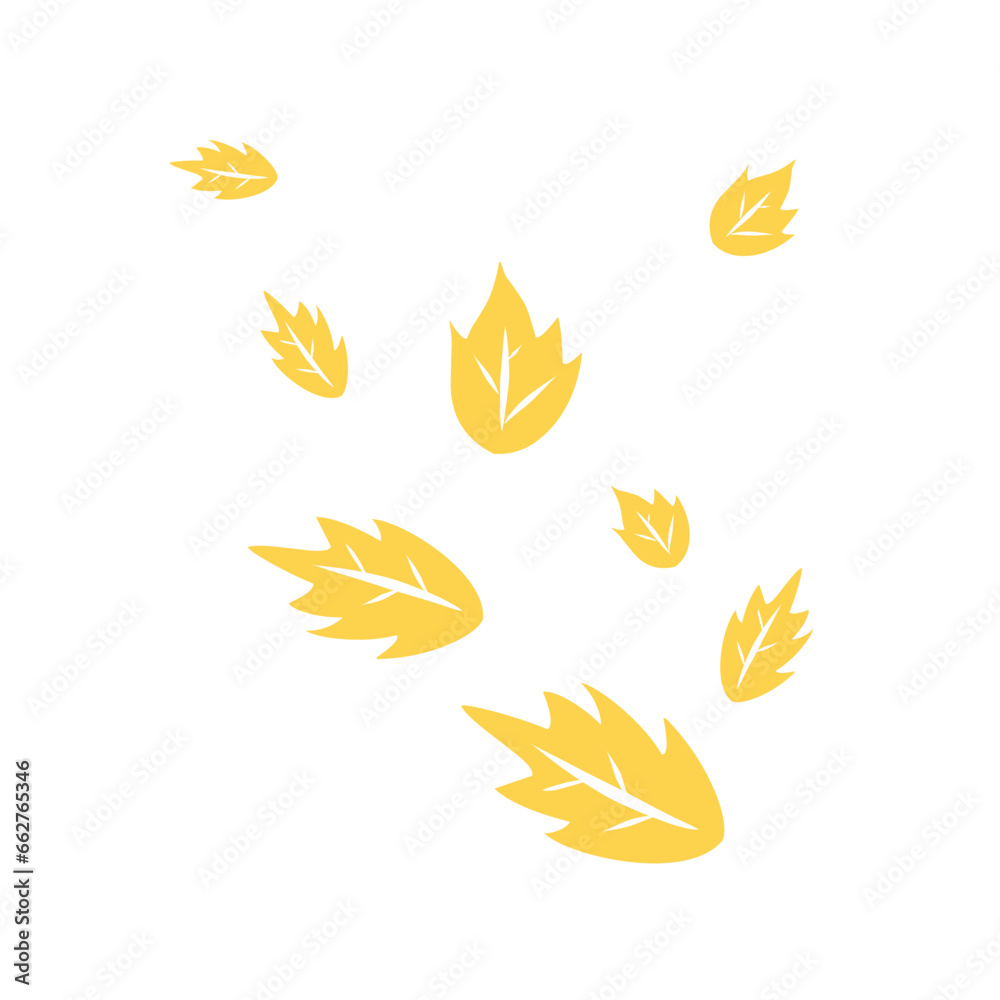maple leaf fall illustration