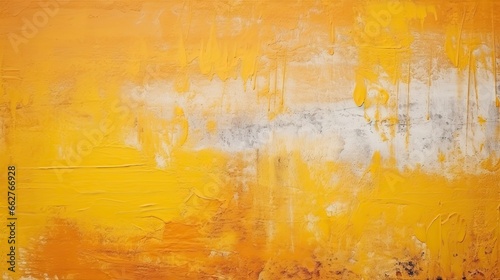 Tinted old wall texture in yellow tones. Abstract gradient background