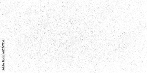 Abstract vector noise. Small particles of debris and dust. Distressed uneven background. Grunge texture overlay with rough and fine grains isolated on white background. 