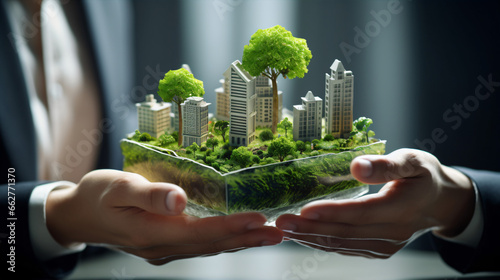 Sustainable growth and eco-friendly enterprises relying on renewable energy sources. Innovative contemporary technologies enable us to foster a clean, environmentally conscious, and recyclable ecosyst
