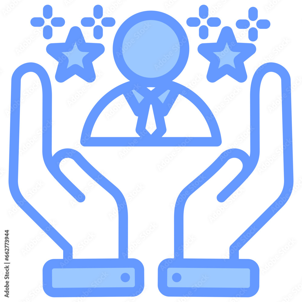 Success Blue Icon Success Blue Icon