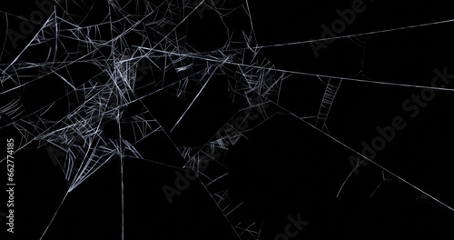 Isolated cobweb on a black background, template spider net for halloween, 3d rendering