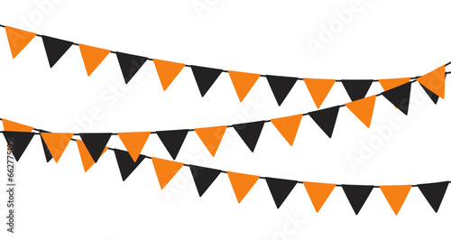 Halloween buntings. Halloween party fun garland.