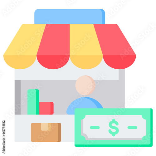 Merchant Flat Icon