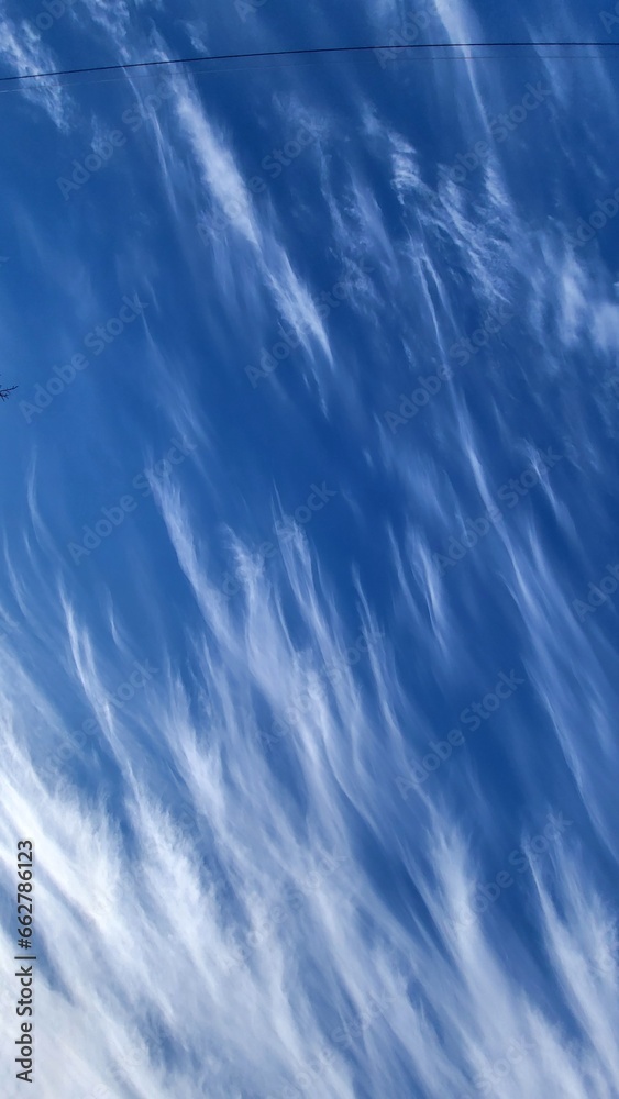 Obraz premium blue sky with clouds