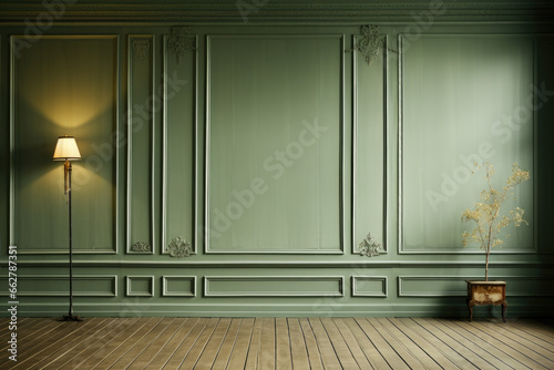 Zimmer in Grün photo
