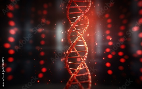 DNA structure molecule background.