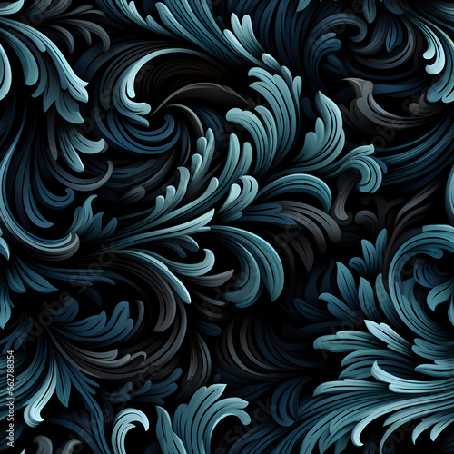 abstract pattern with swirls