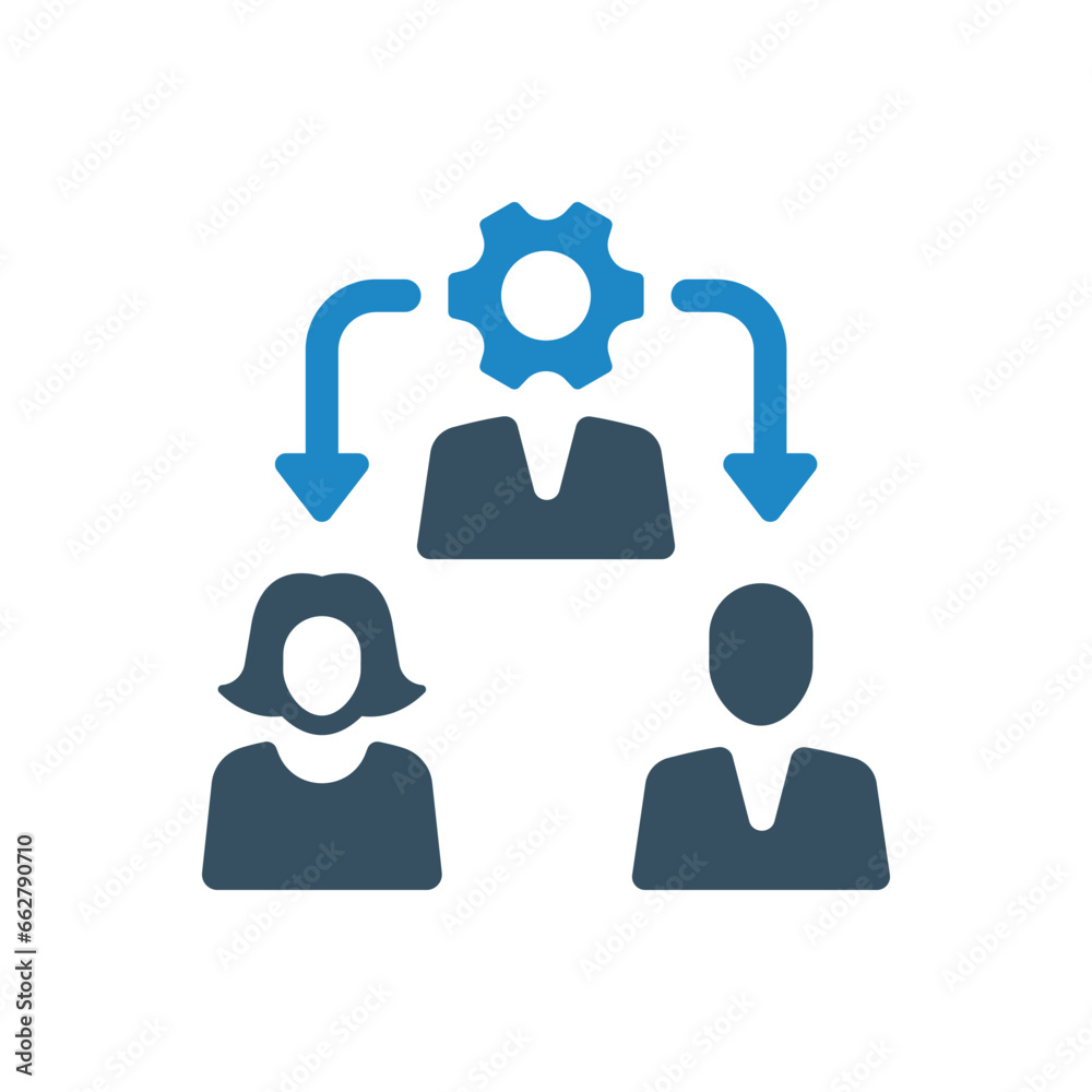 teamwork, leadership icon vector illustration teamwork, leadership icon vector illustration