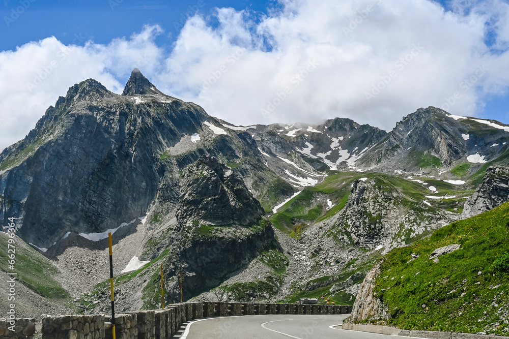 Grosser Sankt Bernhard, SaintBernard, St. Bernard, Passstrasse